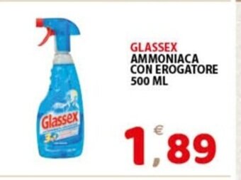 GLASSEX AMMONIACA CON EROGATORE 500 ML