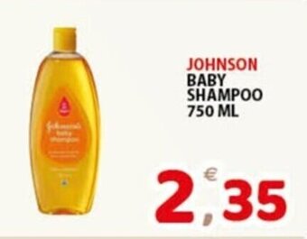 JOHNSON BABY SHAMPOO 750 ML
