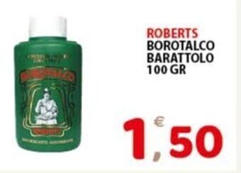 Premium Supermercati ROBERTS BOROTALCO BARATTOLO 100 GR offerta