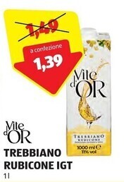 Vite d'or trebbiano rubicone igt