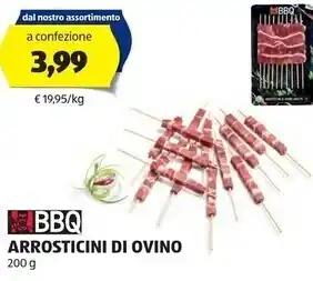 ALDI Bbq - arrosticini di ovino offerta