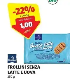 ALDI Frollini senza latte e uova offerta