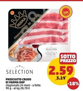 PENNY Selection prosciutto crudo di parma dop offerta