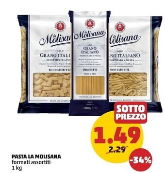 PENNY La molisana pasta offerta