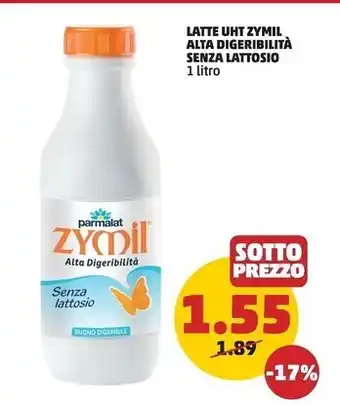 PENNY Parmalat latte uht zymil alta digeribilita offerta