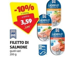 ALDI Almare seafood filetto di salmone offerta