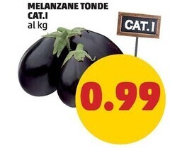 PENNY Melanzane tonde offerta