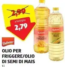 ALDI Bellasan olio per friggere/olio di semi di mais offerta