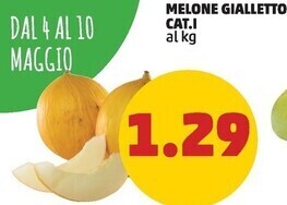 PENNY Melone gialletto offerta
