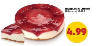 PENNY Cheesecake ai lamponi offerta