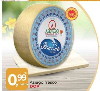 Supermercati Dok Asiago fresco DOP offerta
