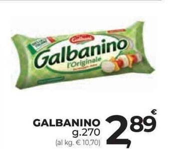 Supermercati Dok GALBANINO g.270 offerta