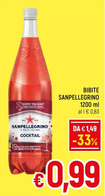 A&O BIBITE SANPELLEGRINO 1200 ml offerta