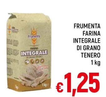 A&O FRUMENTA FARINA INTEGRALE DI GRANO TENERO 1 kg offerta