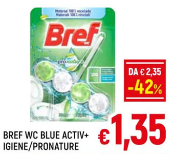 A&O BREF WC BLUE ACTIV+ IGIENE/PRONATURE offerta