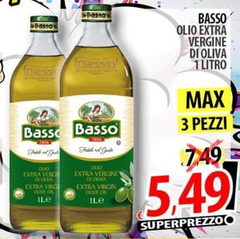 Il Genio Supermercato BASSO OLIO EXTRA VERGINE DI OLIVA 1 LITRO offerta