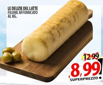 Il Genio Supermercato LE DELIZIE DEL LATTE FILONE AFFUMICATO offerta
