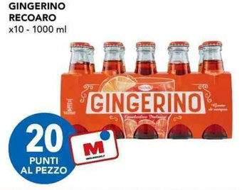 GINGERINO RECOARO x10 - 1000 ml