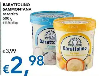 Migross Supermercati e Market BARATTOLINO SAMMONTANA 500 g offerta
