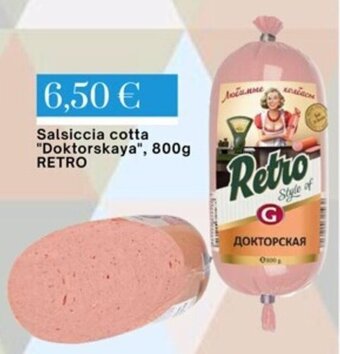 Mix Markt Salsiccia cotta "Doktorskaya", 800g RETRO offerta