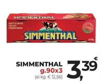 Supermercati Dok SIMMENTHAL g.90x3 offerta