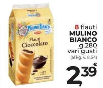 Supermercati Dok 8 flauti MULINO BIANCO g.280 offerta