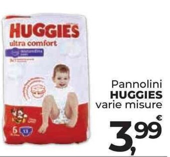 Pannolini HUGGIES varie misure