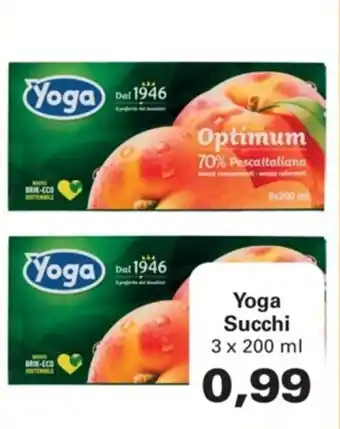Alvama Yoga Succhi 3 x 200 ml offerta