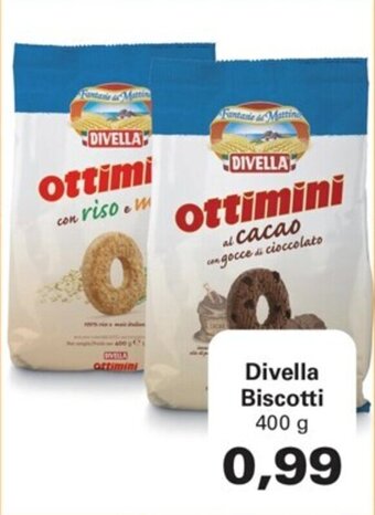 Alvama Divella Biscotti 400 g offerta