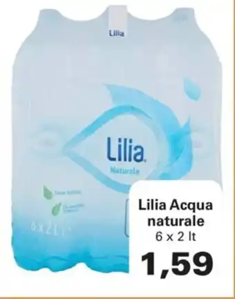 Alvama Lilia Acqua naturale 6 x 2 lt offerta