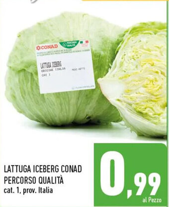 Conad LATTUGA ICEBERG CONAD PERCORSO QUALITÀ offerta