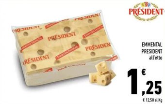 Conad EMMENTAL PRESIDENT offerta