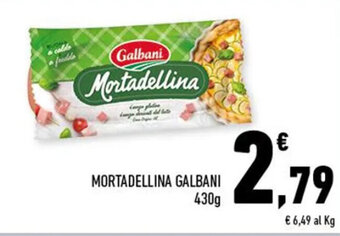 Conad MORTADELLINA GALBANI 430g offerta