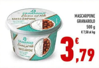 Conad MASCARPONE GRANAROLO 500g offerta