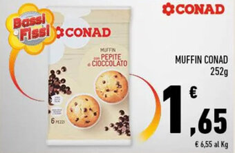 Conad MUFFIN CONAD 252g offerta