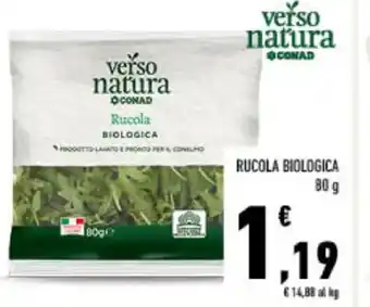 Conad verso natura CONAD RUCOLA BIOLOGICA 80 g offerta