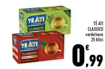 TÉ ATI CLASSICO verde/nero 25 filtri