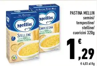 Conad PASTINA MELLIN 320g offerta