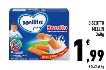 Conad BISCOTTO MELLIN 360g offerta