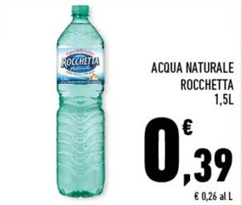 Conad ACQUA NATURALE ROCCHETTA 1,5L offerta