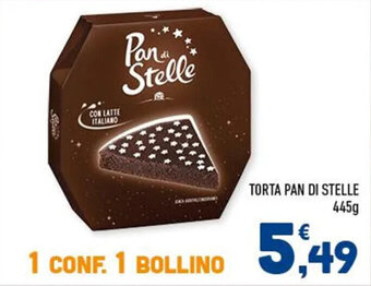 Conad TORTA PAN DI STELLE 445g offerta