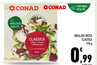 Conad INSALATA MISTA CLASSICA 250 g offerta