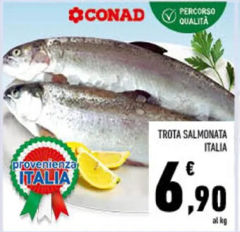 Conad TROTA SALMONATA ITALIA offerta