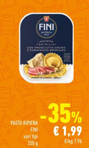 Conad PASTA RIPIENA FINI vari tipi 250 g offerta