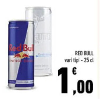 Conad RED BULL vari tipi - 25 cl offerta