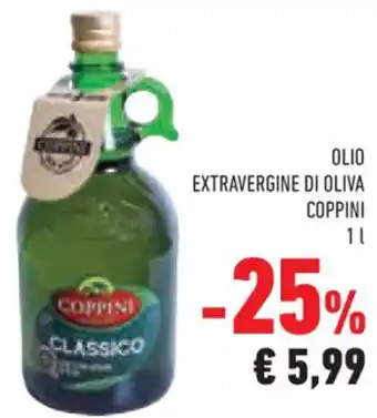 Conad OLIO EXTRAVERGINE DI OLIVA COPPINI 1 l offerta
