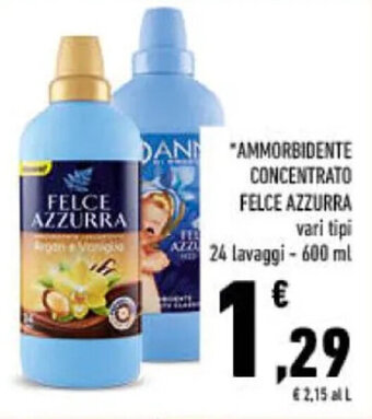 Conad AMMORBIDENTE CONCENTRATO FELCE AZZURRA 600 ml offerta