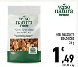 Conad Conad noci sgusciate biologiche offerta