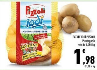 Conad Pizzoli patate iodi offerta