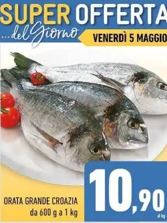 Conad Orata grande croazia offerta
